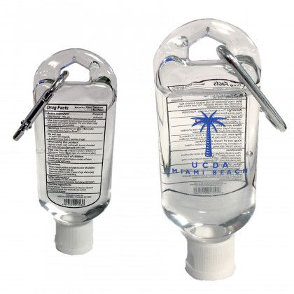 Custom Hand Sanitizer 1.8 oz - Back View