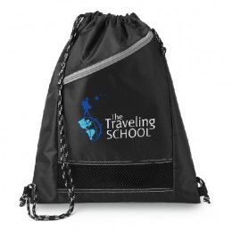 Promotional Spark Sport Cinchpack - Black Promotional Spark Sport Cinchpack - Black