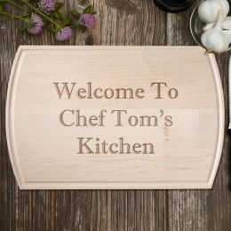 Create A Message Maple Trench Cutting Board