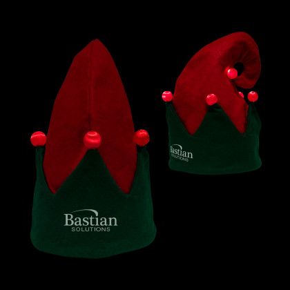 Light-Up Elf Hat with Logo