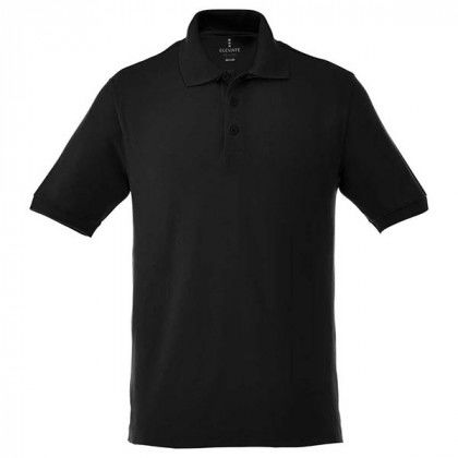 Embroidered Men's Belmont Polo - Black