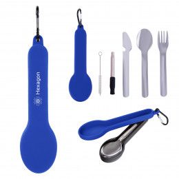 Porter Reusable Utensil Set / Slate + sett – One Mercantile / Sett