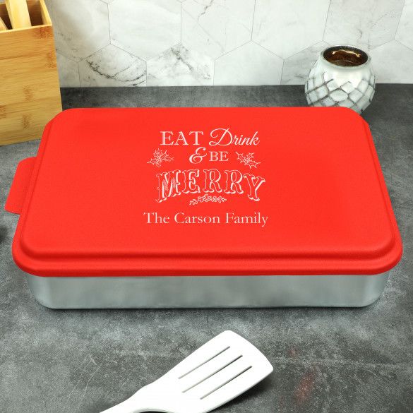 Personalized Cake Pans | Customized Holiday Bakeware