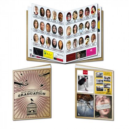 8 Page Large Full Color Booklet