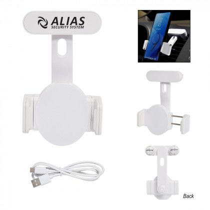 Promotional Rotator Auto Vent Wireless Charger