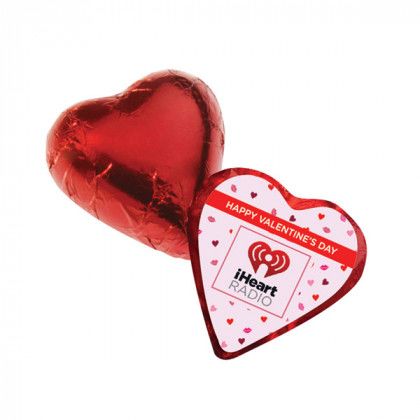 Romantic Chocolate Hearts Customized Red