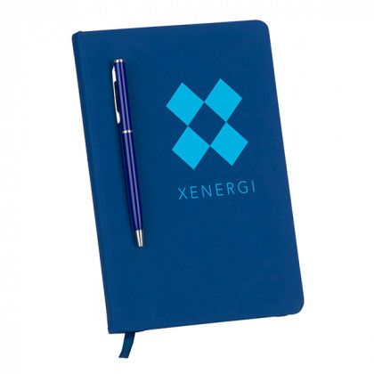  Blue Magnus Notebook with Pen & Magnet