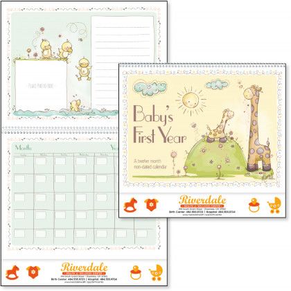 Premium Appointment Calendar - Baby's First Year