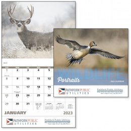 Custom Economy Appointment Calendar - Wildlife Portraits