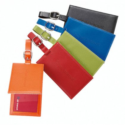 Luggage Tag-Leather Colorplay-Magnetic