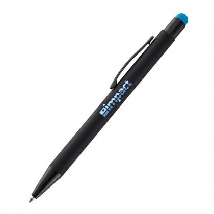 Company Logo Cruiser Metal Pen Stylus - Blue