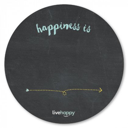 Circle Chalkboard Magnet 11 in.