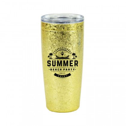 Custom Metallic Ice Viking Nova Tumbler - Gold