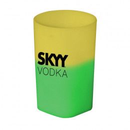 Logo Plastic Mood Shot Glass 2 oz. green