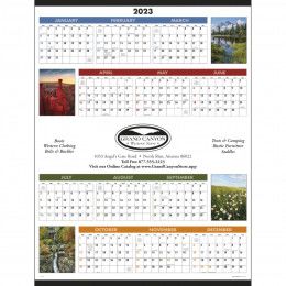 Scenic Span-A-Year Calendar Custom