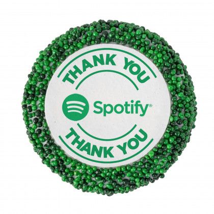 Custom Logo Nonpareils Dipped Sandwich Cookie