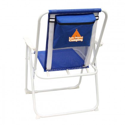 Promotional Portable Beach Chair | Branded Low Beach Chairs - Blue