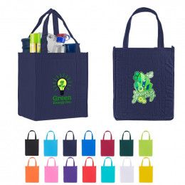 Custom Reusable Shopping Bags Featuring Your Business Name and Logo