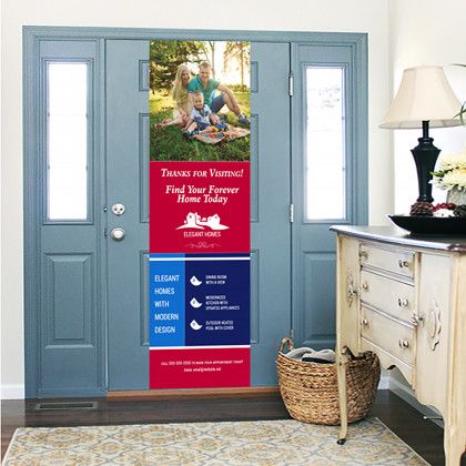 Full Color Logo 24" x 80" Door Runner - Large Imprint area