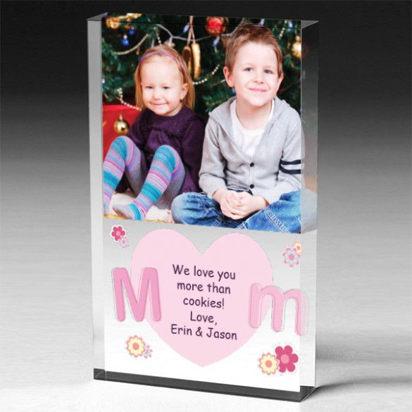 Personalized Mom Photo Keepsake