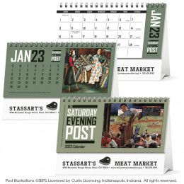 Saturday Evening Post Imprinted Calendar