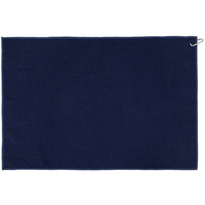 The Waffle Golf Towel | Waffle Golf Towels with Logo- Navy blue The Waffle Golf Towel | Waffle Golf Towels with Logo- Navy blue