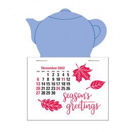 Press-N-Stick Calendar Promotional - Teapot