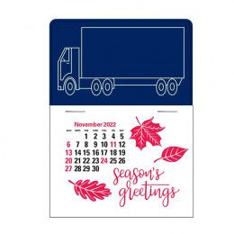 Custom Press-N-Stick Calendar - Truck