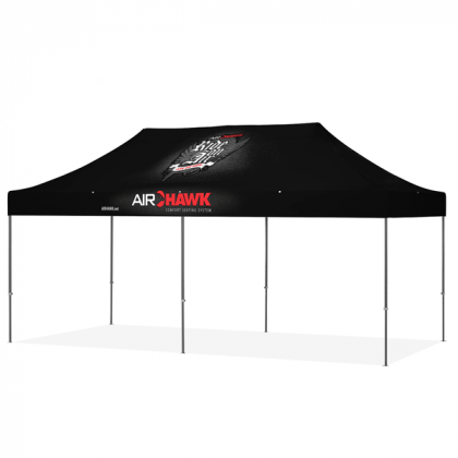 1-Side E-Z UP Eclipse 10' x 20' Steel Shelter