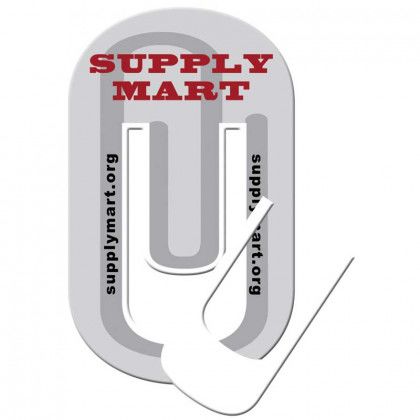 Paper Clip Shape Magnet - Medium - 30 mil Promotional Custom Imprinted With Logo