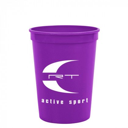 12 Oz Stadium Cup Promotional-violet