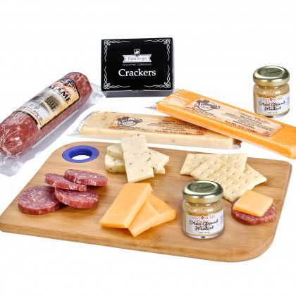 Custom Charcuterie Favorites Board with Meat & Cheese