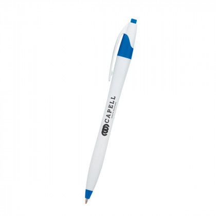 Printed Antibacterial Dart Pen - Blue