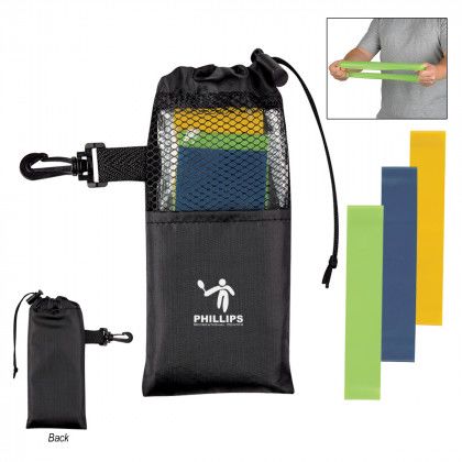 Strength Wholesale Resistance Band Sets  - 3 Different Resistance Weights