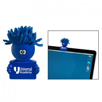 Custom Moptoppers Webcam Security Cover - Blue in  USe