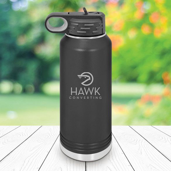 Custom Water Bottles - 20 oz. Aluminum Water Bottle - Qty: 12