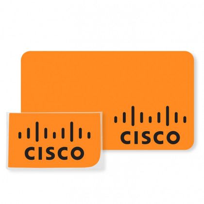 Imprinted Premium Microfiber Cloth 4 x 7 in Pouch -Orange