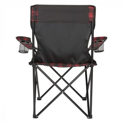 Imprinted Northwoods Folding Chair with Bag Black