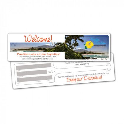 All In One Smart Travel Tag with Logo