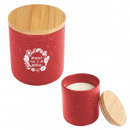 Promotional Campfire Candle - Red