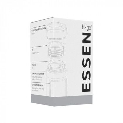 Logo H2Go Essen 16.9 oz Thermal Food Container - Box