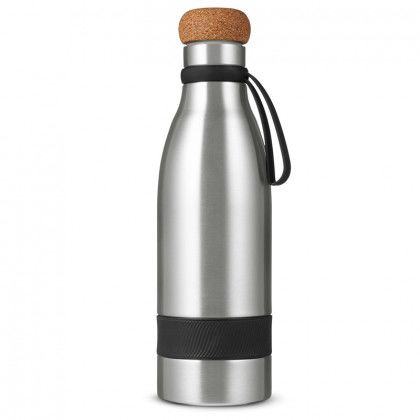 Double Wall Vacuum Bottle with Cork Lid 19 oz