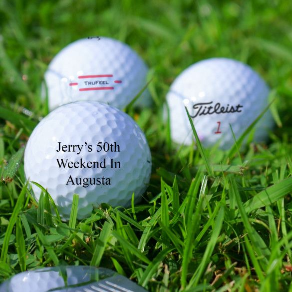 Personalized Golf Ball Gift Set