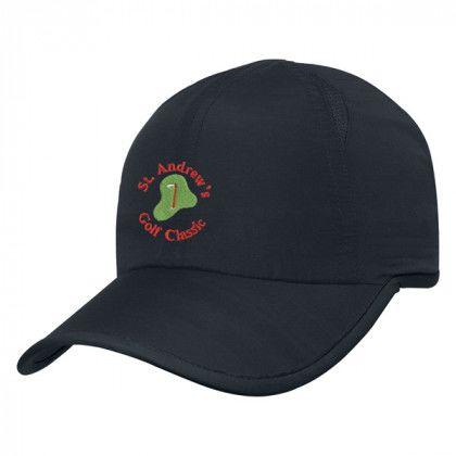 Hit-Dry Cap Custom Embroidered Black