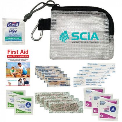 Promotional Hi Viz First Aid Kit Black