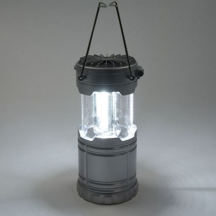 Imprinted COB Pop-Up Lantern with Fan - Pull Up to turn on Light