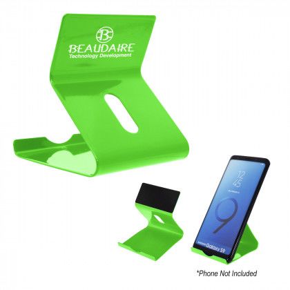 Printed Lime Lounger Phone Stand | Promotional Phone Accessories