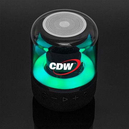 Printed Bluetooth Wireless Speaker Multi-Color LEDs | Custom Speakers