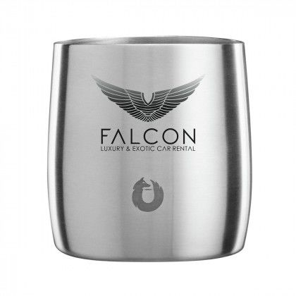 Promotional Snowfox 11 oz Rocks Tumbler - Stainless Steel