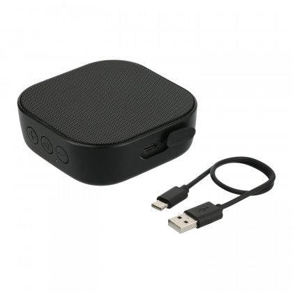 Logo Imprinted Whammo 2.0 Bluetooth Speaker - Black